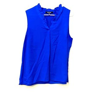 Ellen Tracy vibrant blue tank top